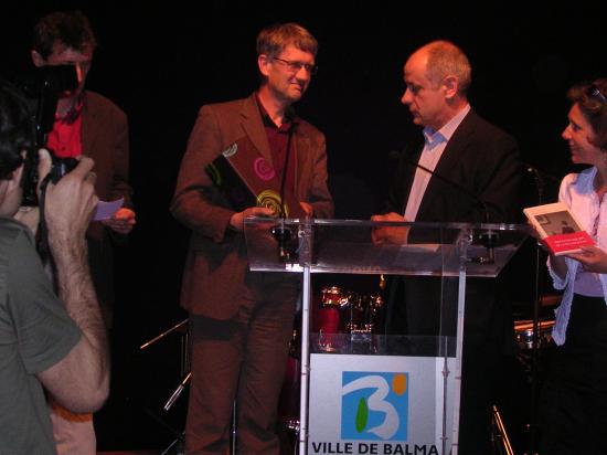24/04/2009, Prix littéraire de la ville de Balma (31), avec Alain Fillola, maire