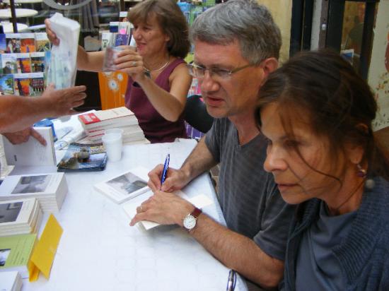 28/07/2010, Librairie Le poivre d'âne, Manosque (avec Catherine Soullard)