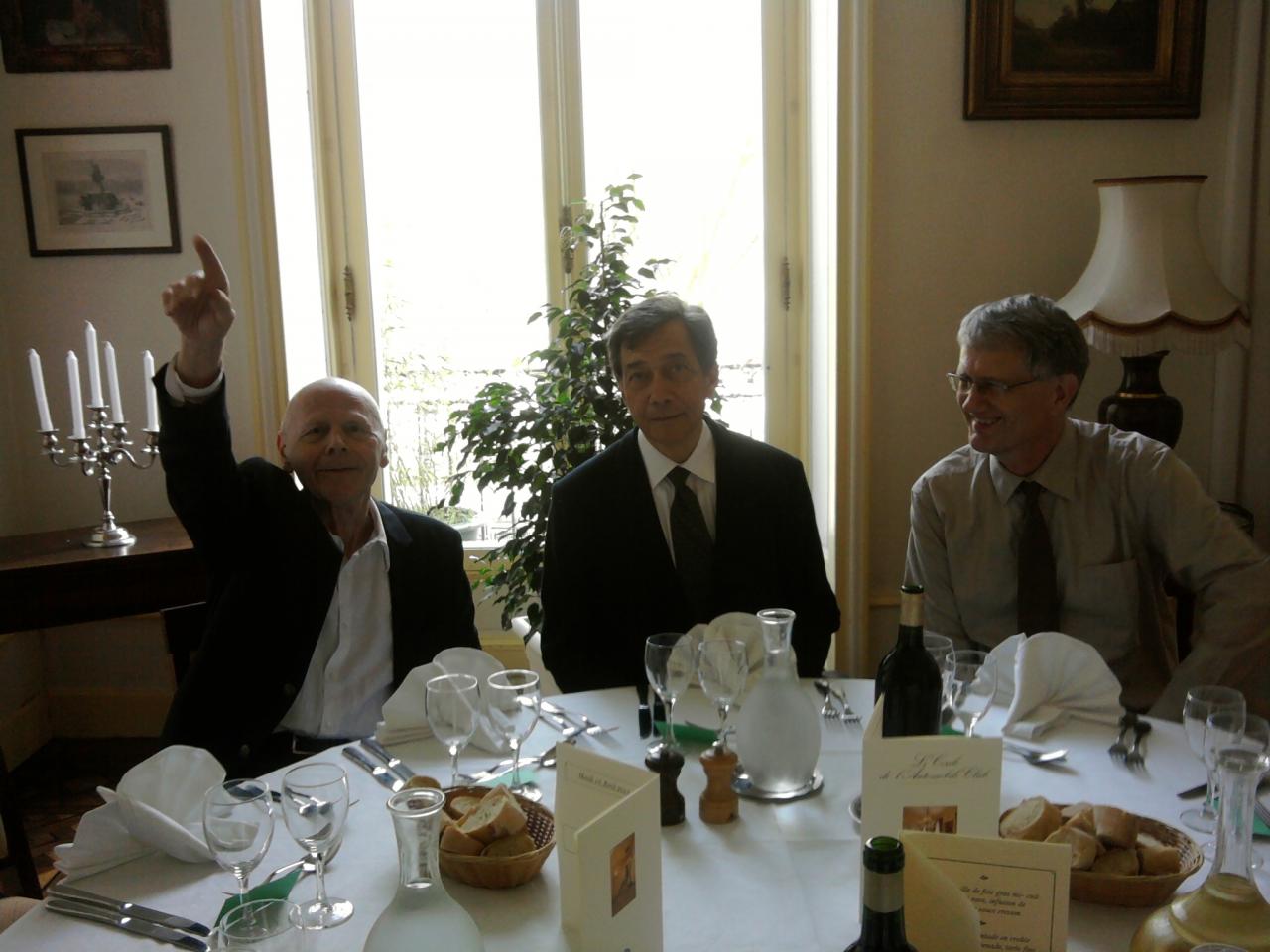 16/04/2013, Prix ARDUA, Bordeaux (avec Pierre Michon et Gérard Peylet)